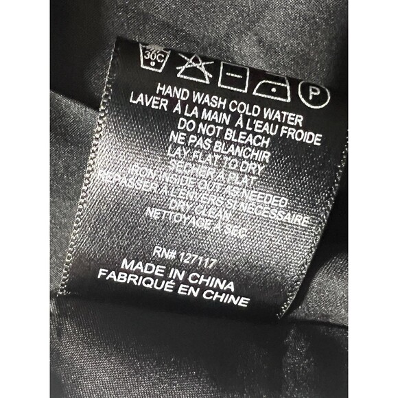 ONE33 Social Women's Black Rose Embellished Low-Back Dress Size 00  NWT - Picture 12 of 12